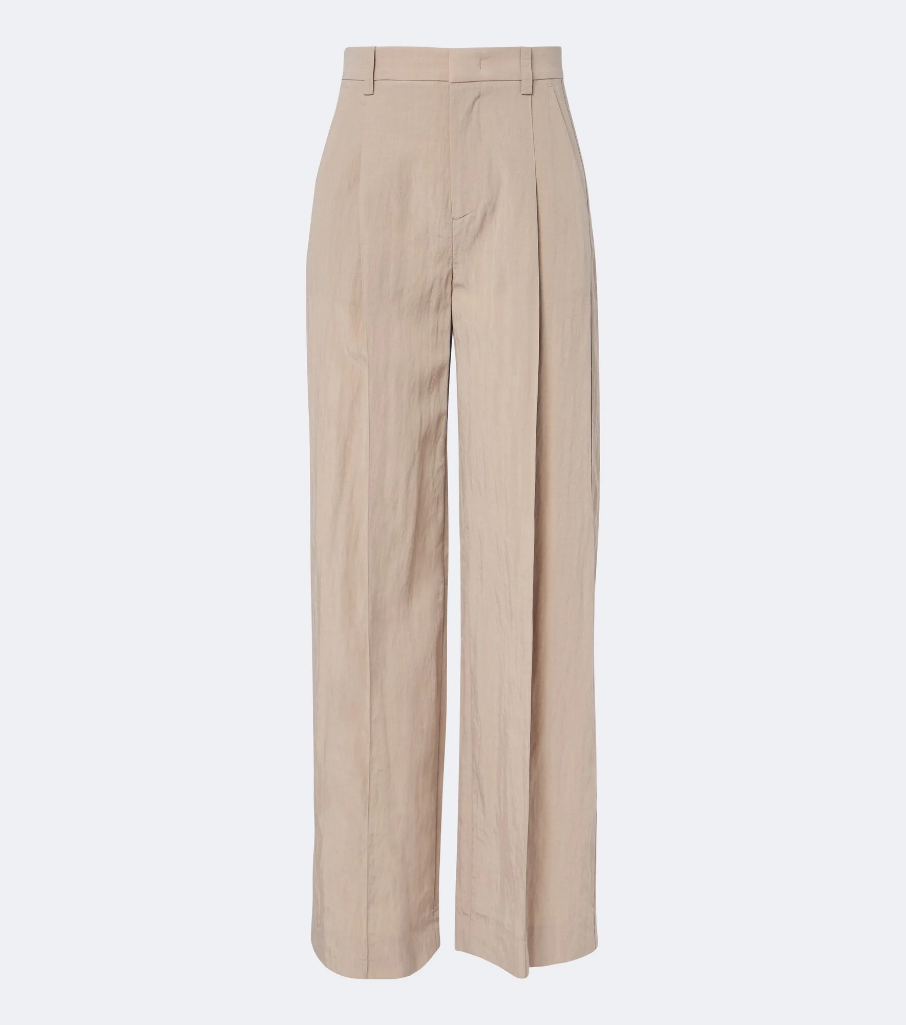 Pleated wide-leg pants - 1