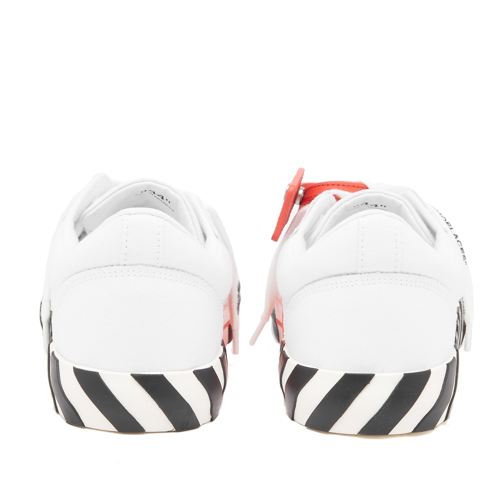 Off-White Low Vulcanized Canvas  Sneaker - 3