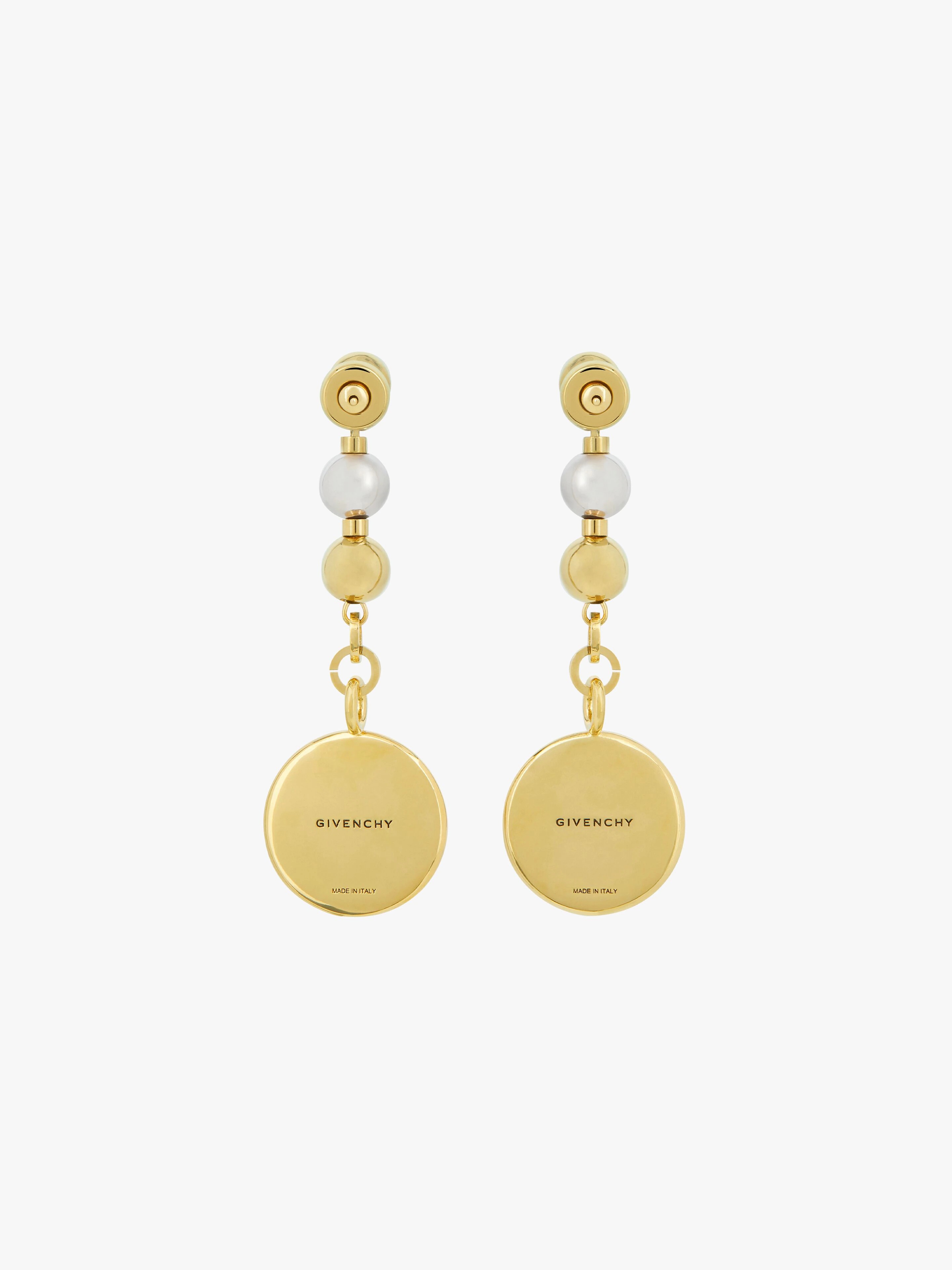 EARRINGS WITH TAG EFFECT DOG - 2