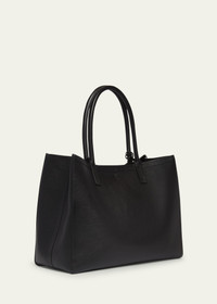 Valentino Medium Locker VLOGO Leather Tote Bag