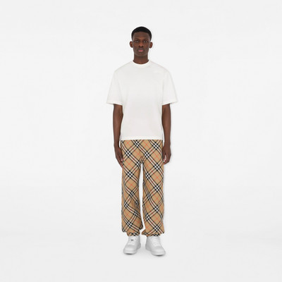 Burberry Check Twill Trousers outlook
