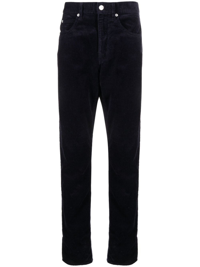 straight-leg corduroy trousers 1