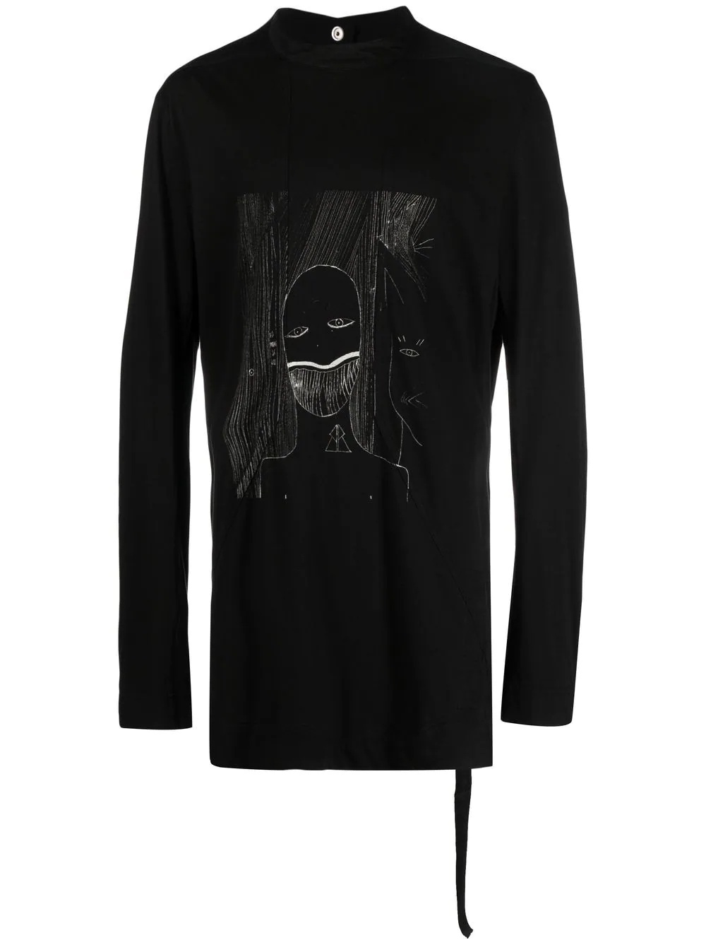 Tシャツ・カットソー Rick Owens Drkshdw drkshdw organic cotton shirt with print Rick Owens DRKSHDW logo-print organic-cotton T-shirt