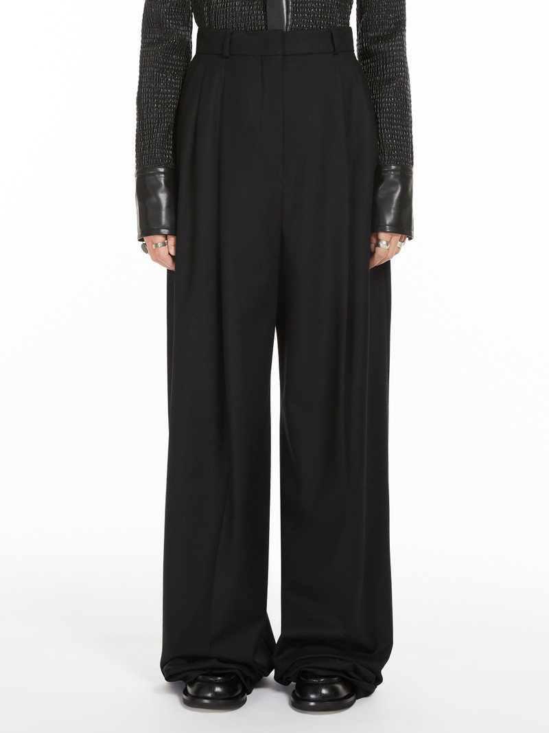 KIENS12 Oversized stretch wool trousers 3
