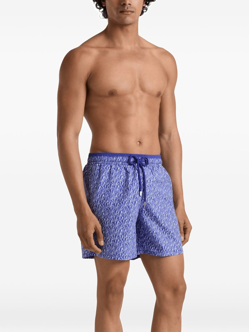 Vilebrequin graphic-shell swim shorts outlook