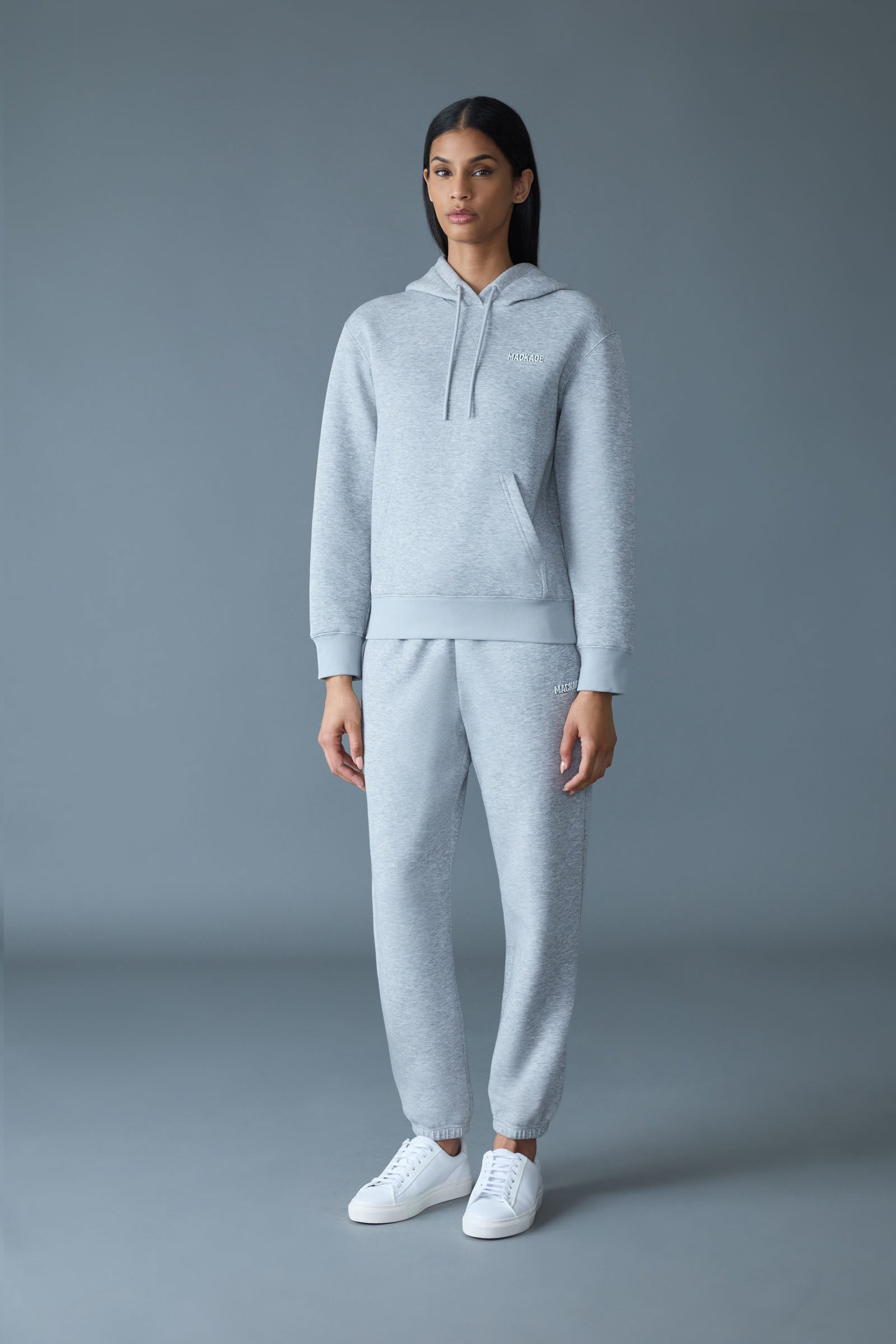 KRYSTIANA Double-face Jersey hoodie - 2