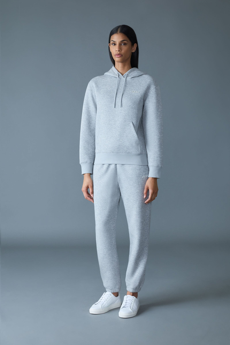 MACKAGE KRYSTIANA Double-face Jersey hoodie outlook