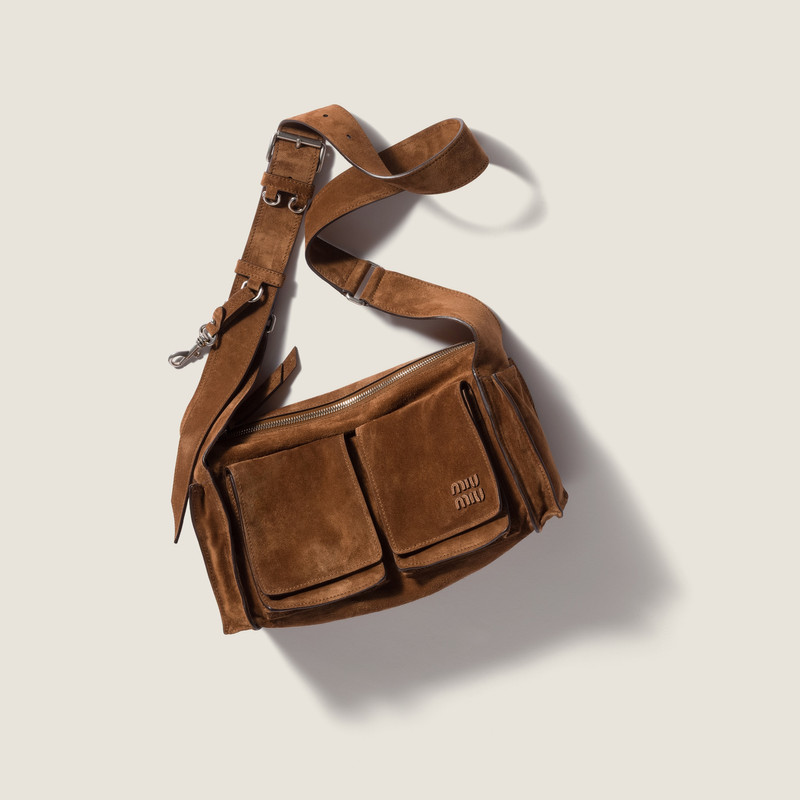 Utilitaire suede shoulder bag 5