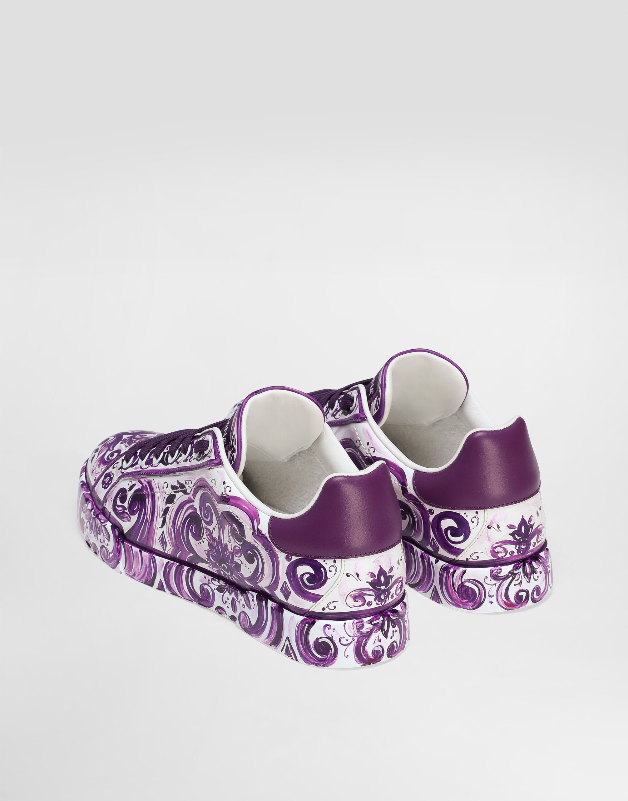 Majolica-print Portofino light strobel sneaker - 3