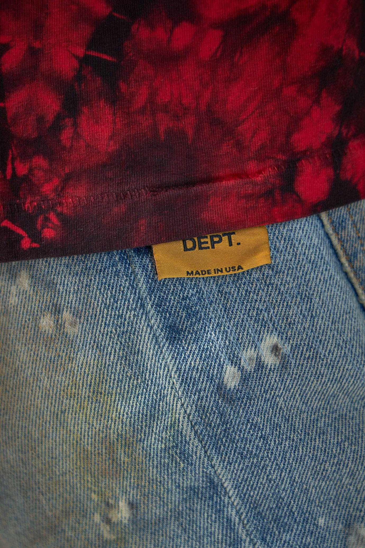 Exploited Tee Red Tie Dye - 5