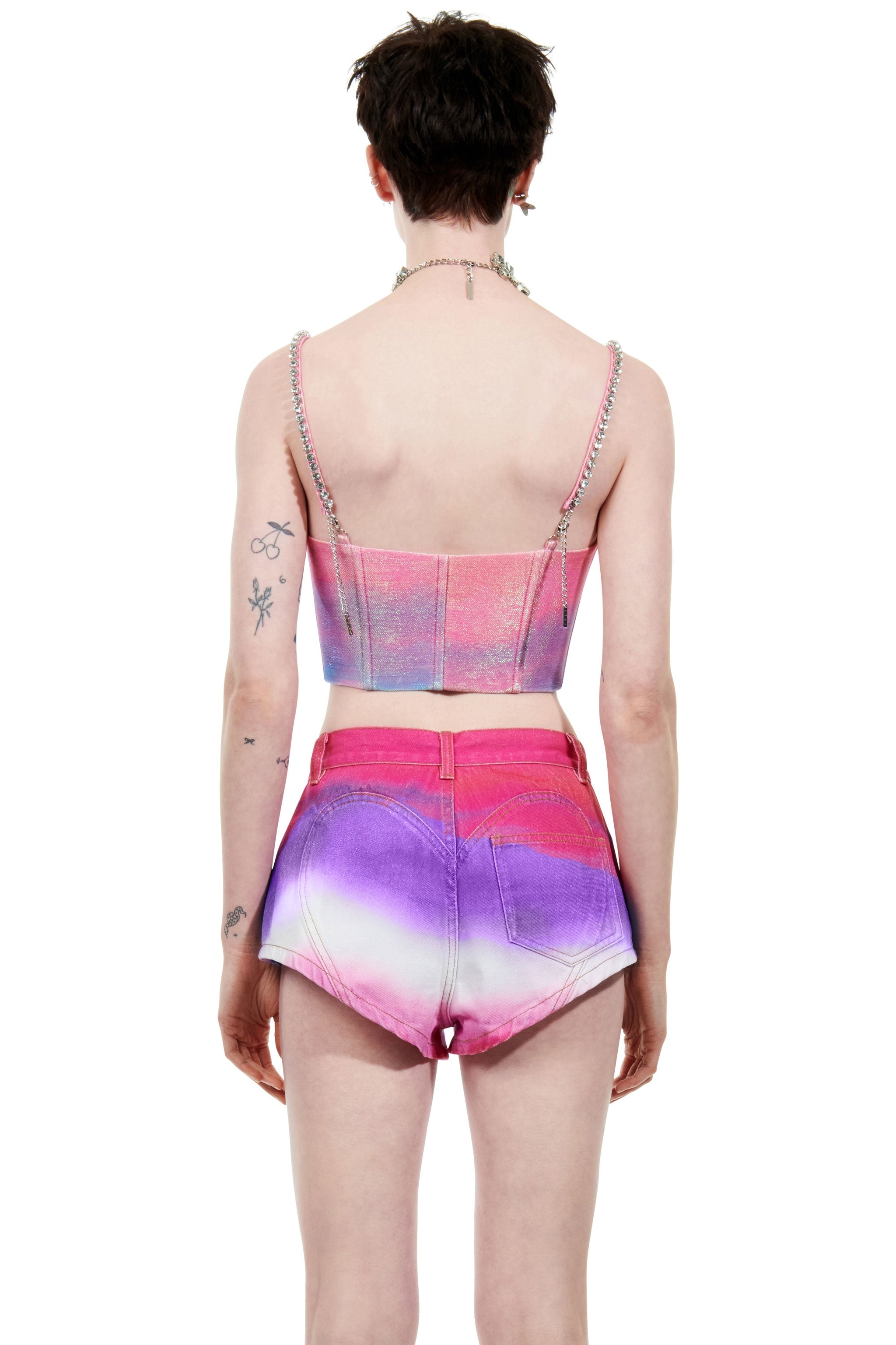 OMBRE CRYSTAL BUSTIER - 2
