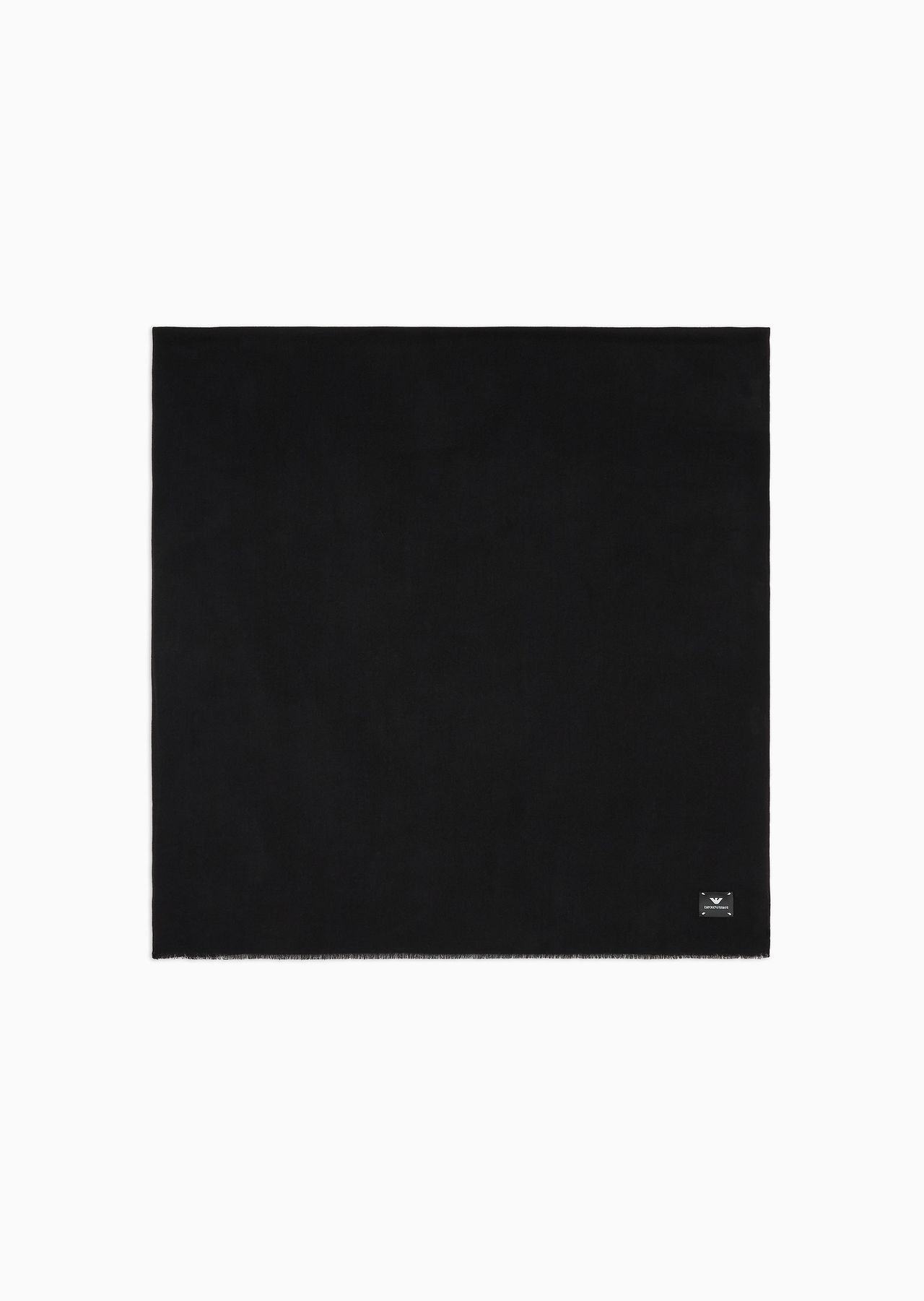 Solid-coloured viscose-blend stole - 1