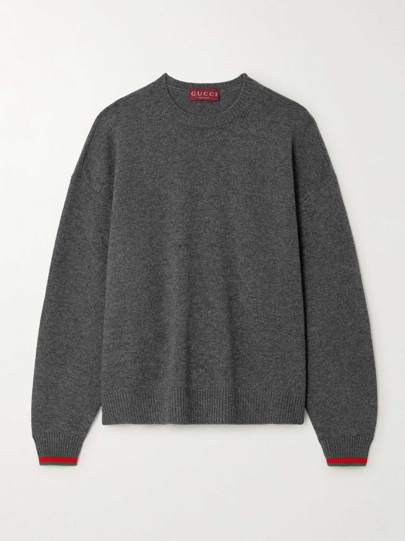 Wool and cashmere-blend sweater - 1