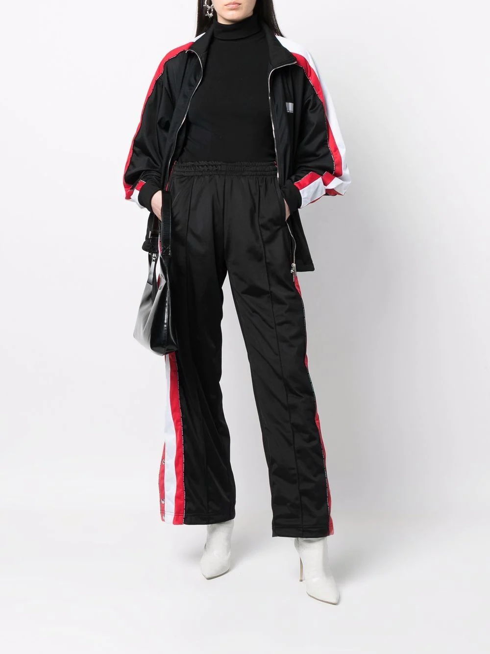 straight-leg track pants - 3