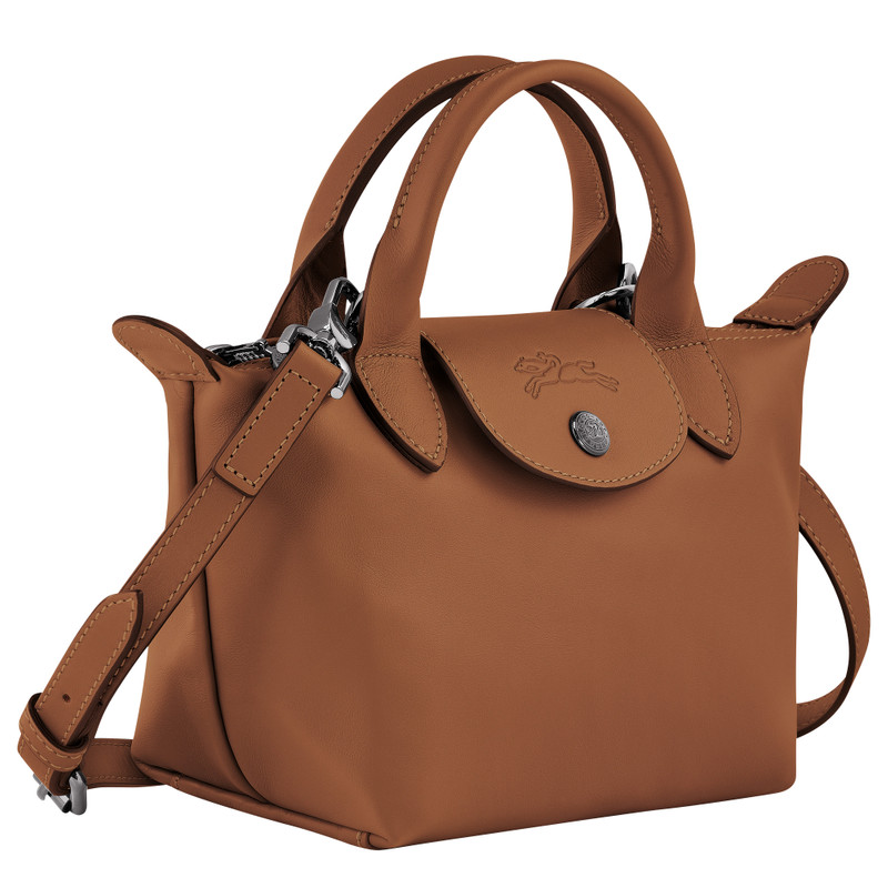 Le Pliage Xtra XS Handbag Cognac - Leather 3