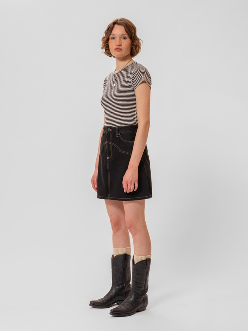 Nudie Jeans Molly Western Denim Skirt outlook