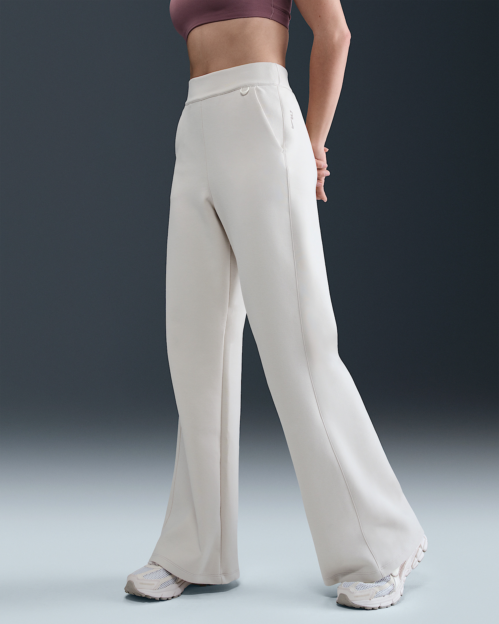 Nike 24.7 ImpossiblySoft Women's Dri-FIT High-Waisted Loose Flared Pants - 2