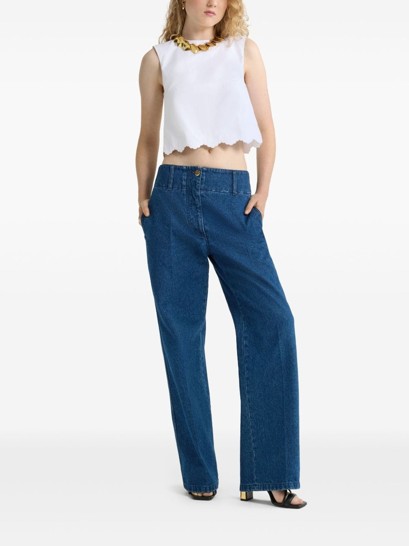 PATOU wide-leg jeans outlook