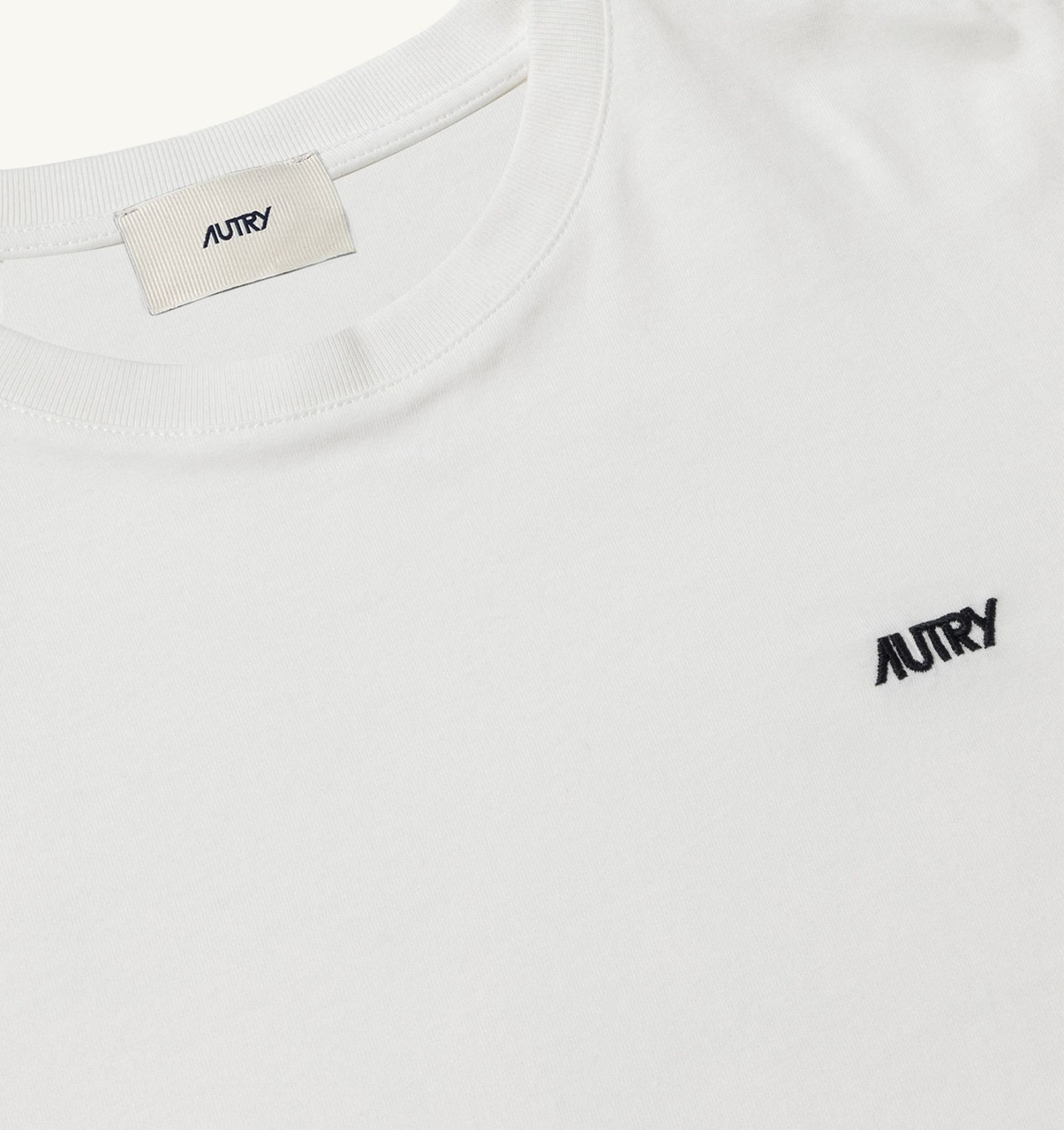 UNISEX LONG-SLEEVE EMBROIDERED AUTRY LOGO TEE - 5