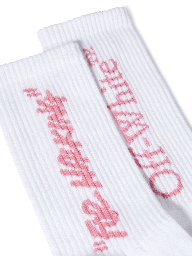 Off-White Mid Calf Socks Quote outlook