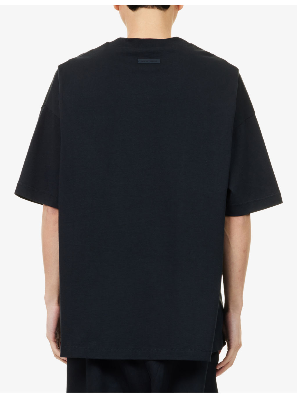 Brand-Print Relaxed-Fit Cotton-Jersey T-Shirt - 4
