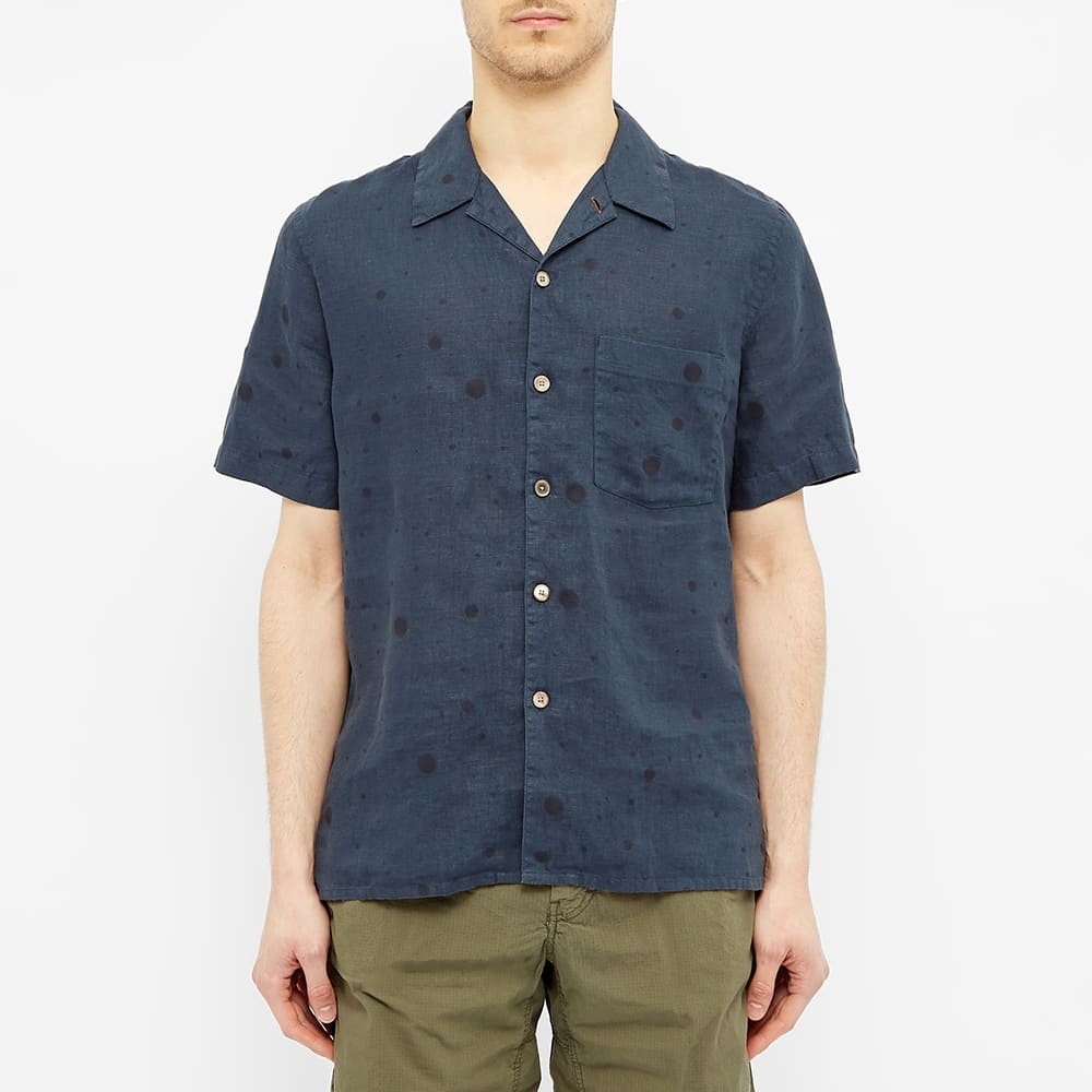 Paul Smith Spot Linen Vacation Shirt - 4