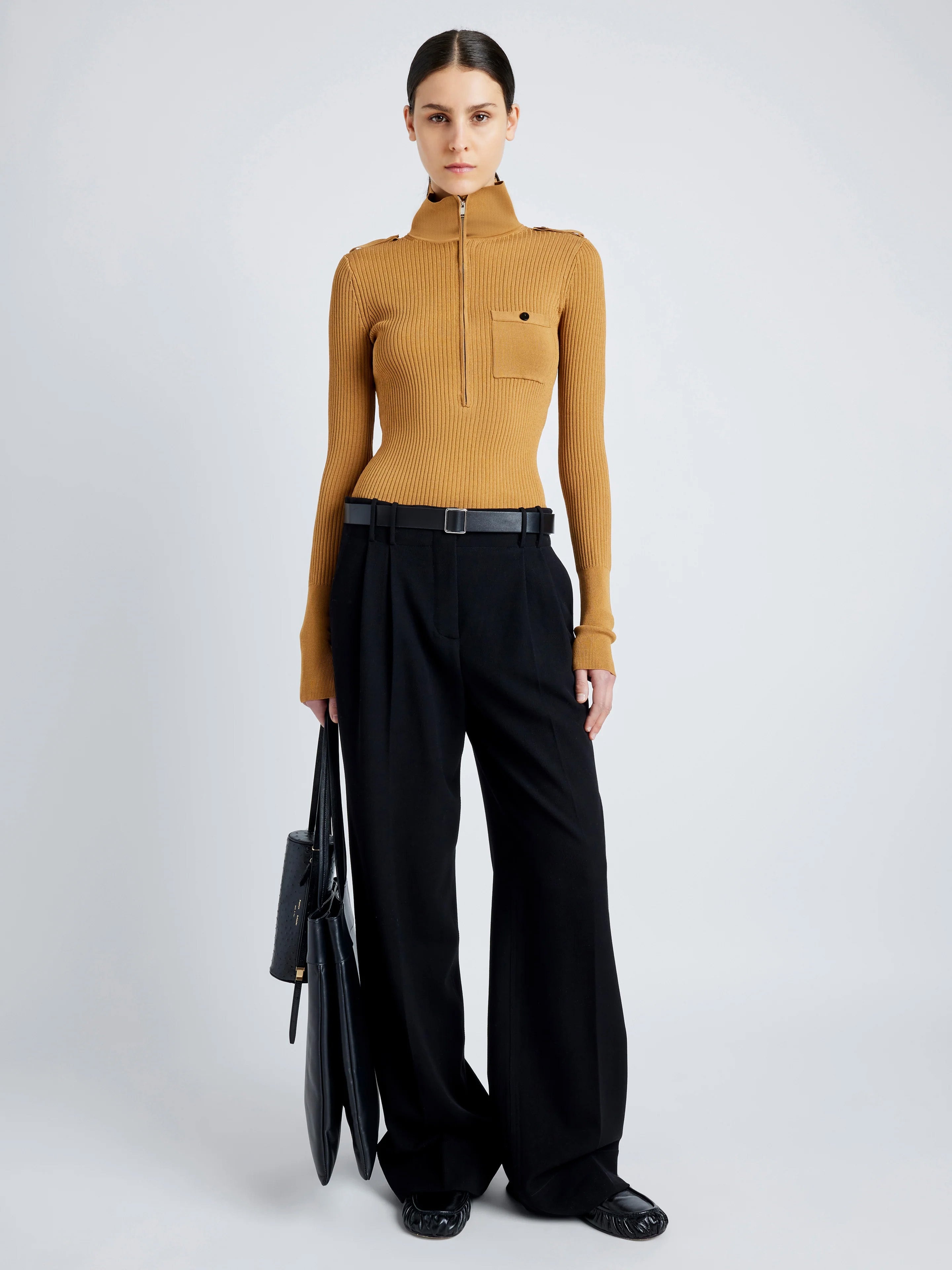 Norah Top in Silk Viscose Knit - 4