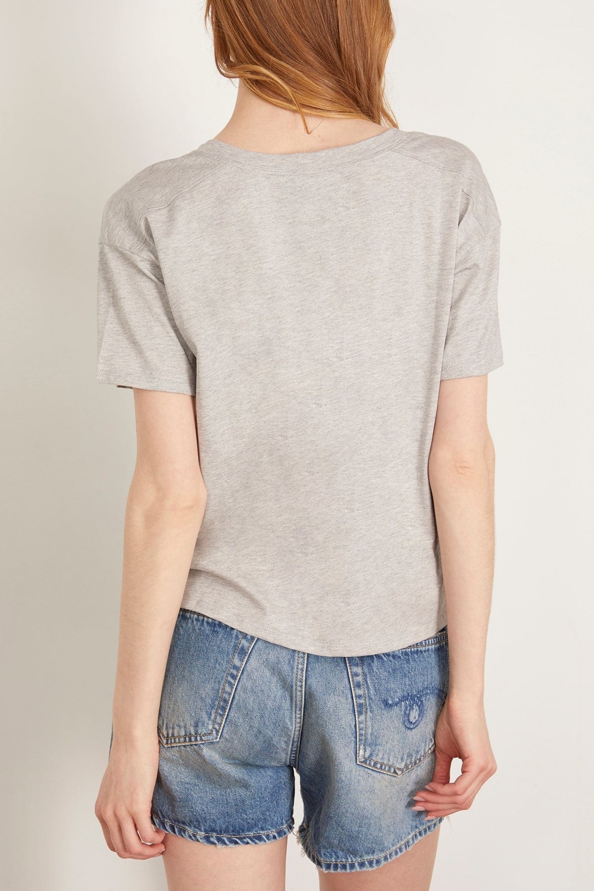 Faaa T-Shirt in Grey Melange - 4