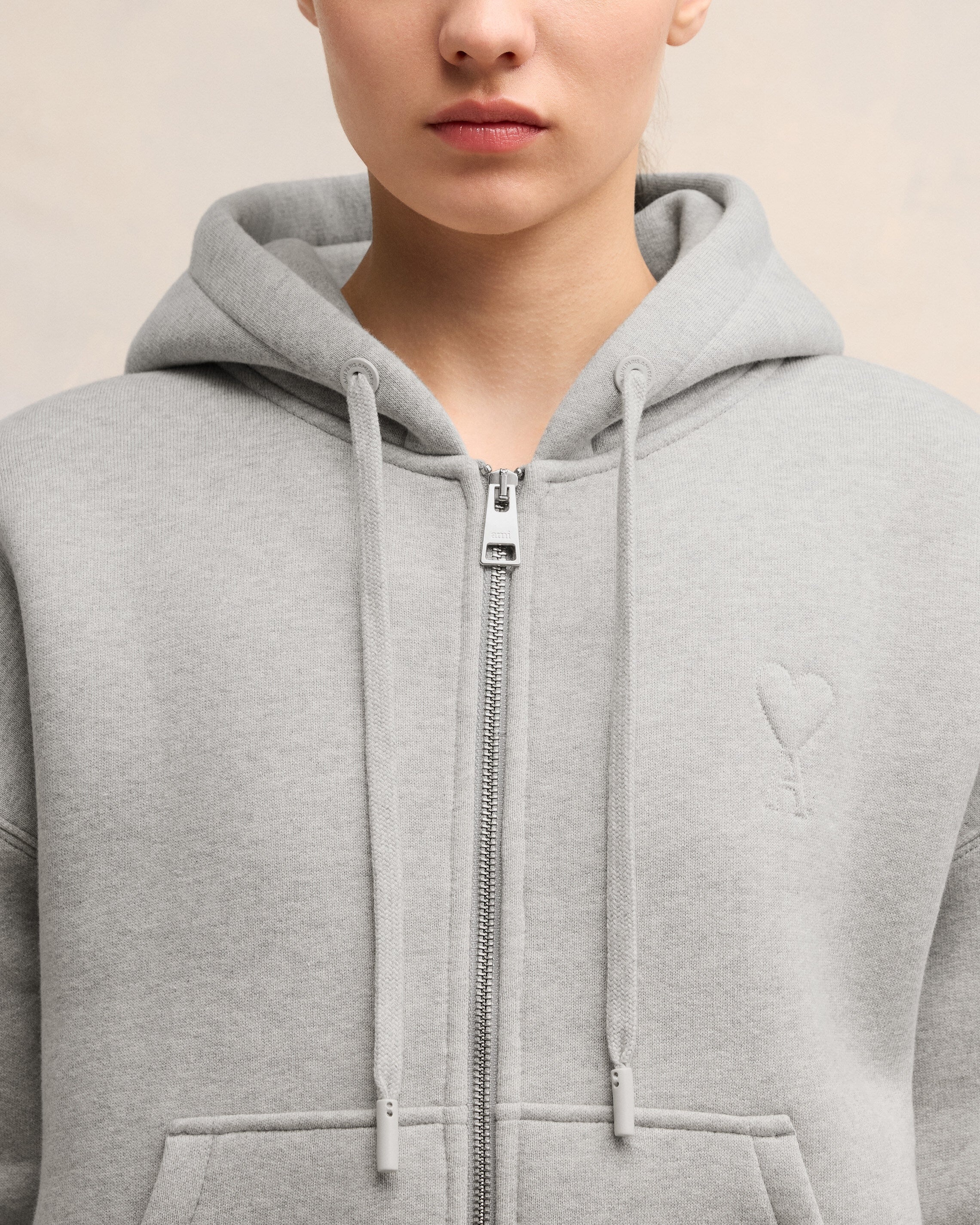 ZIPPED AMI DE COEUR HOODIE - 4