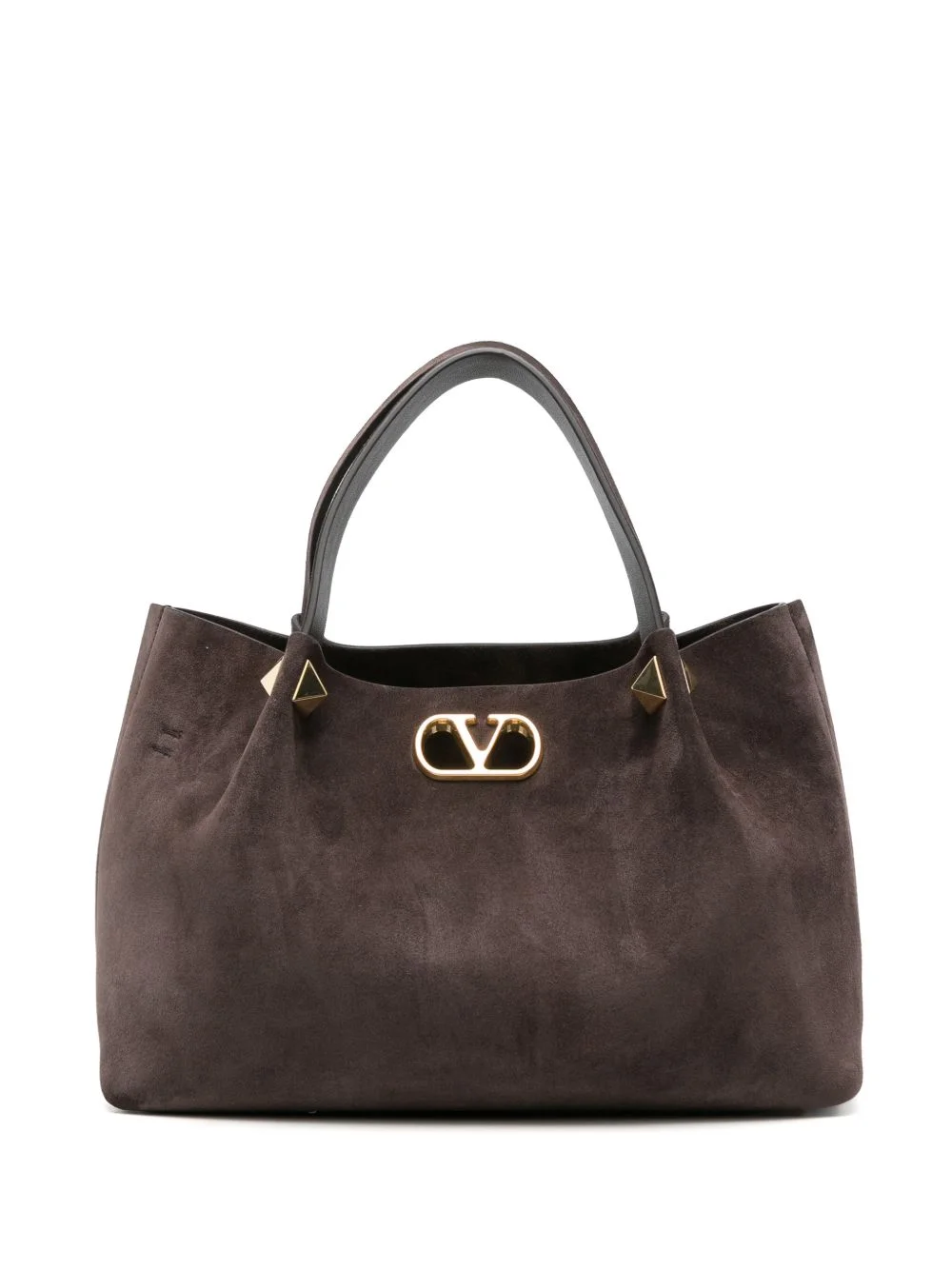 VLogo Signature Rockstud tote bag - 1