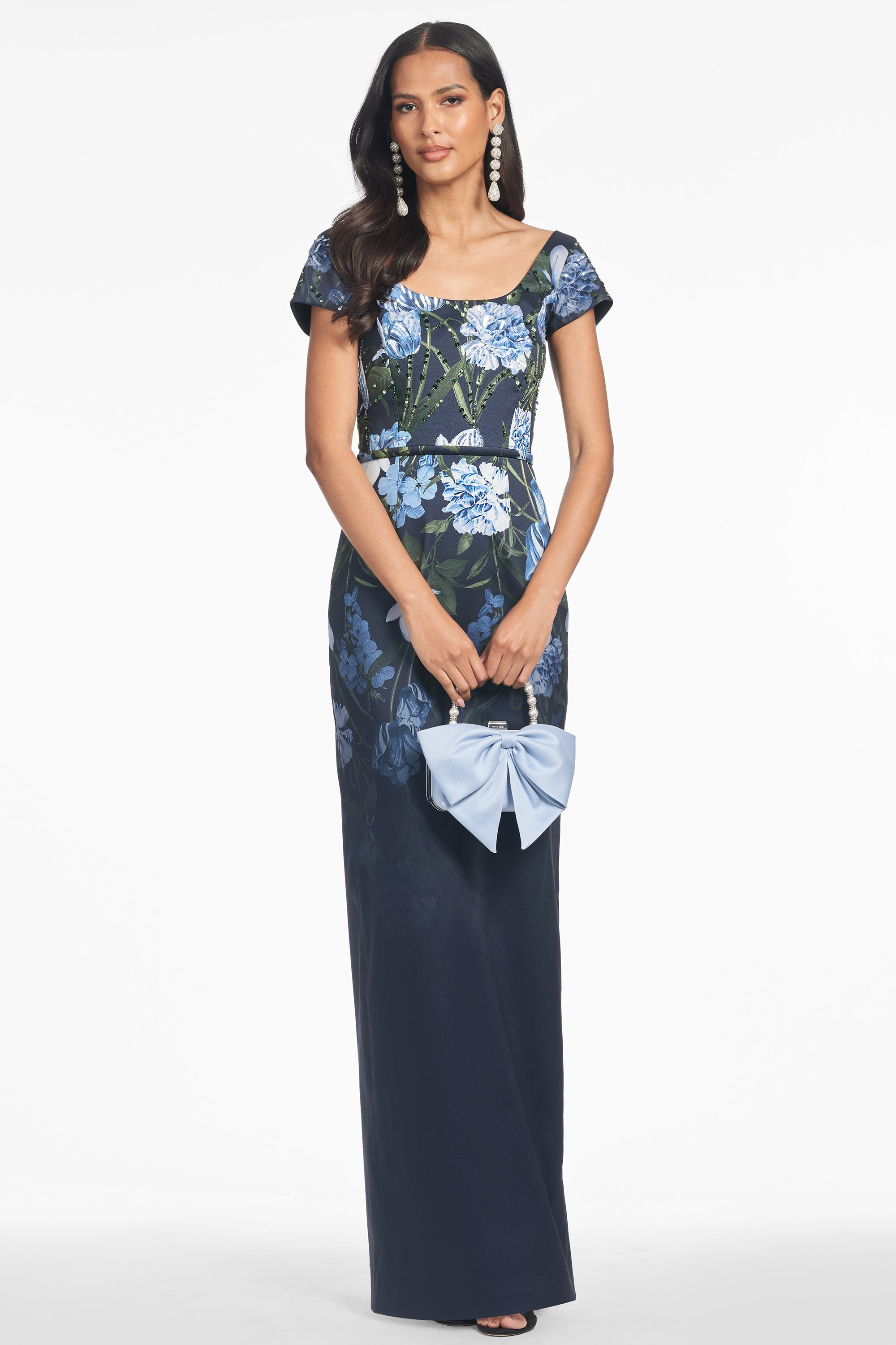 EMBELLISHED GRACE GOWN - NIGHT SKY PRIMA GARDEN - 3