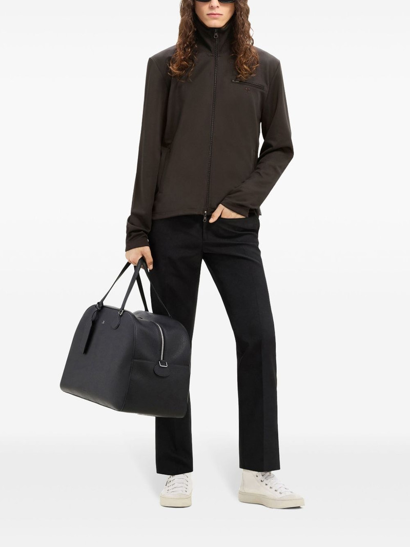 courrèges logo-embroidered jersey jacket outlook