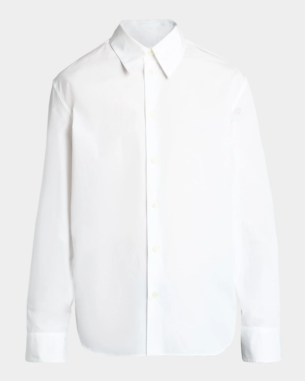 Men's Monday Cotton Poplin Point-Collar Sport Shirt - 1