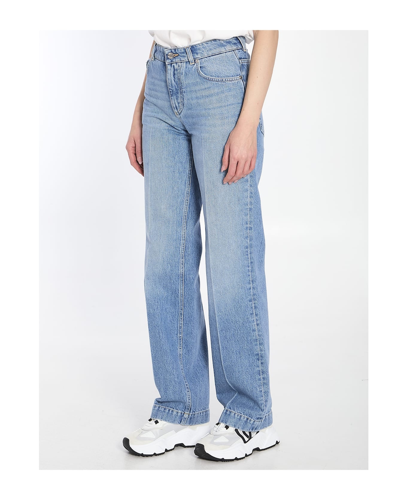 Wide-leg Jeans - 2