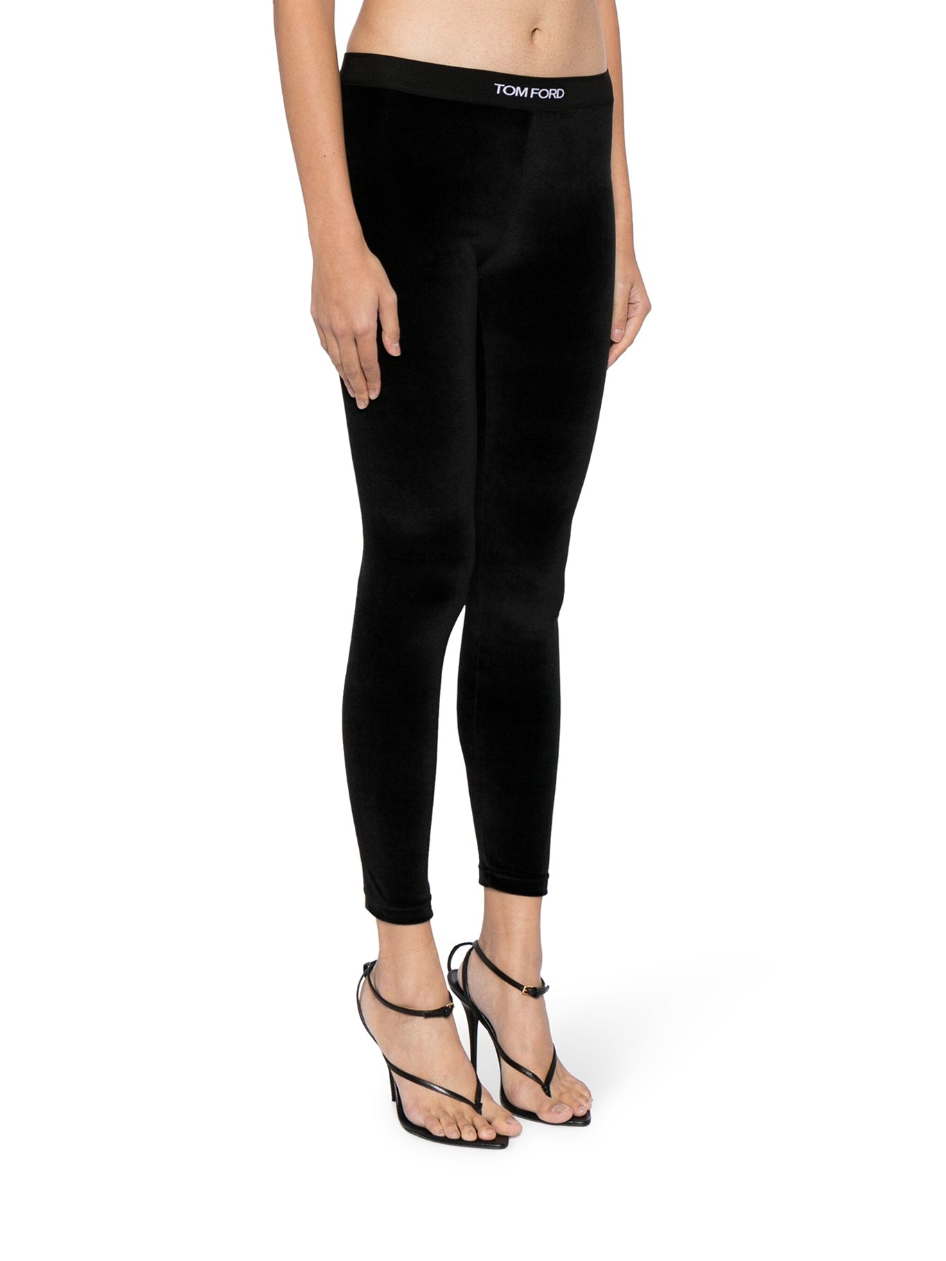 LEGGINGS WITH LOGO BAND - 3