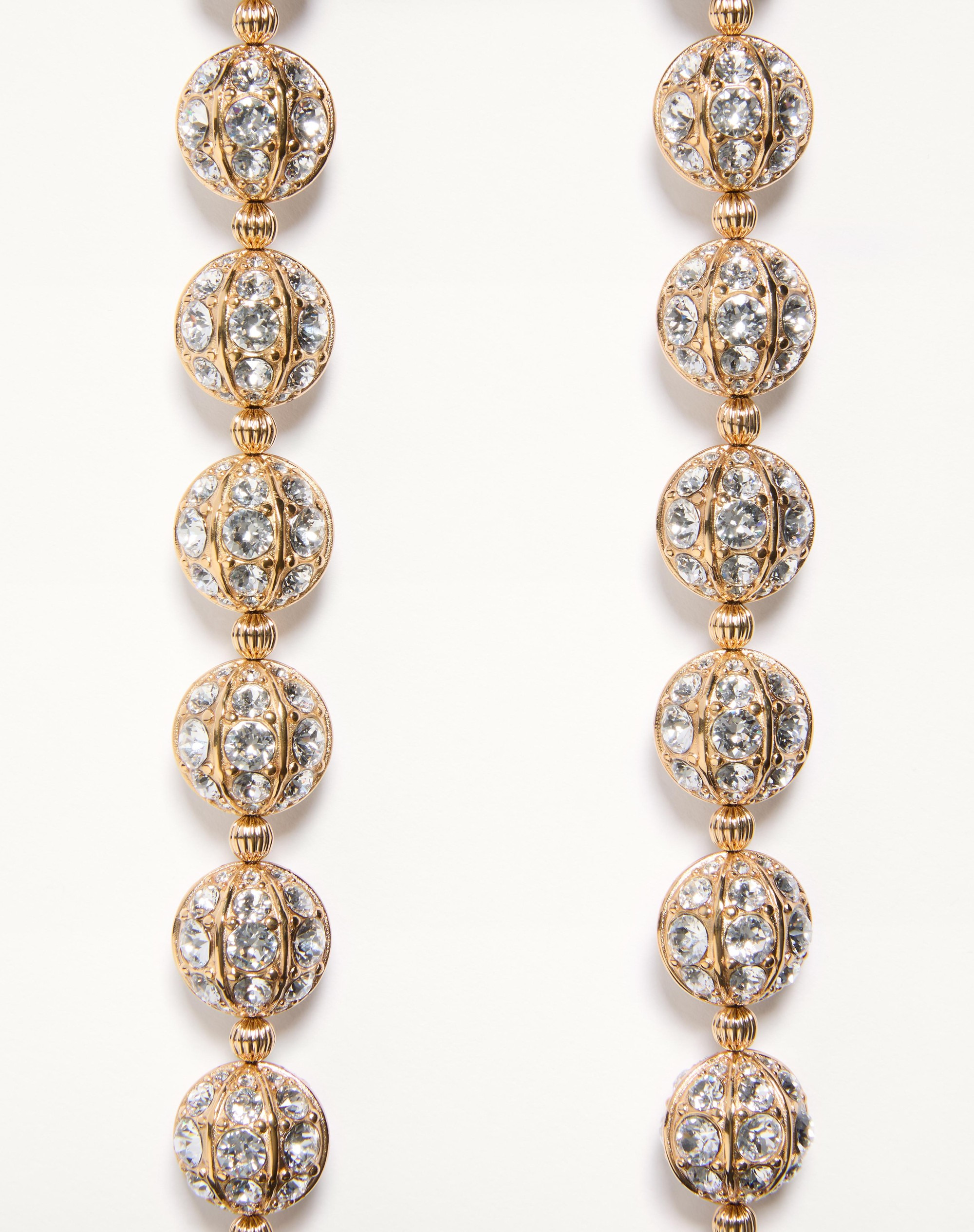 POETIQUES DES GOUTTES METAL AND SWAROVSKI® CRYSTAL NECKLACE - 3
