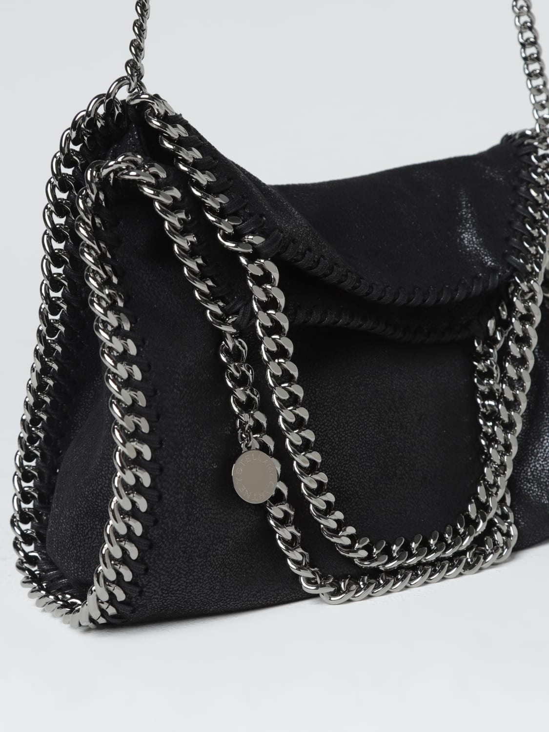 Stella McCartney Falabella crackle suede tote bag - 4