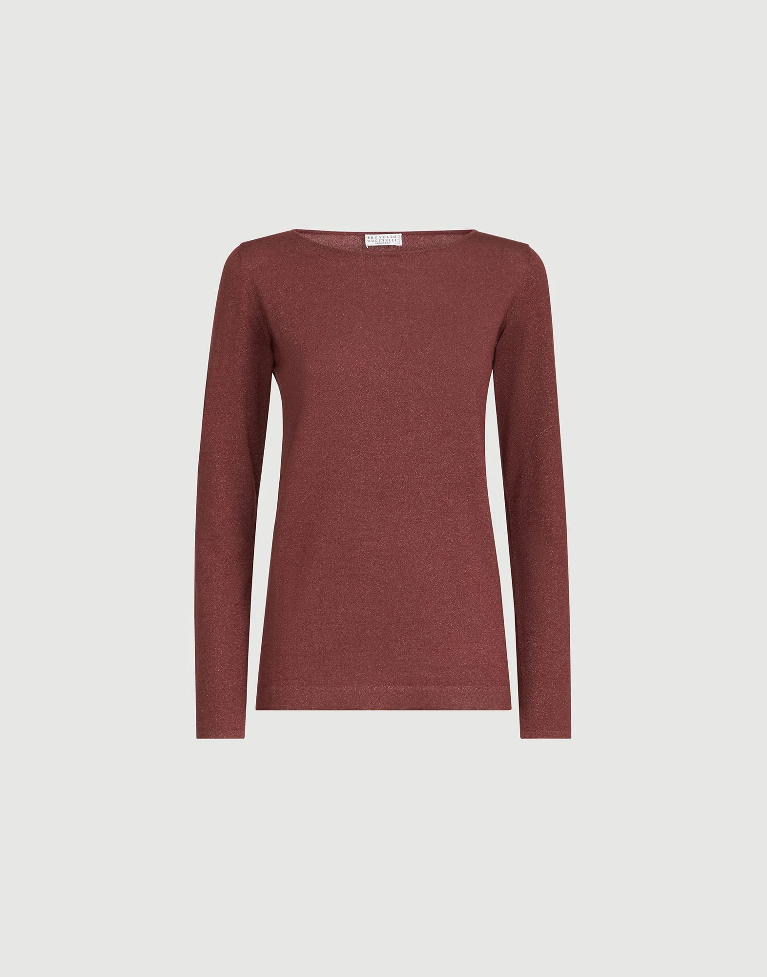 Sparkling cashmere and silk lightweight sweater - 1