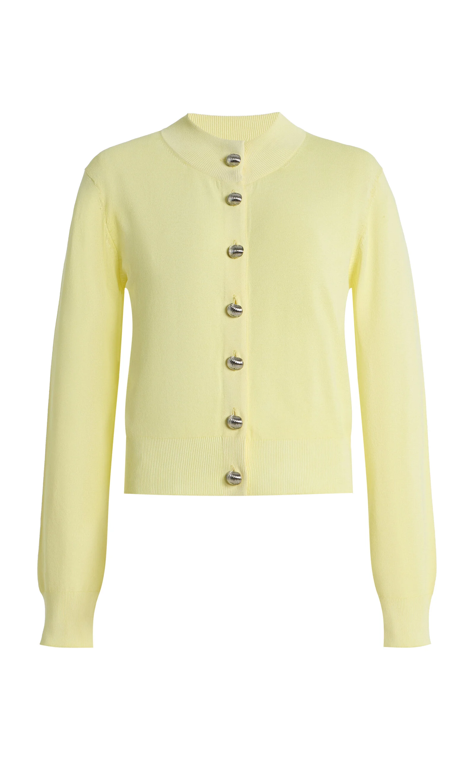The Aubrey Knit Cardigan yellow - 1