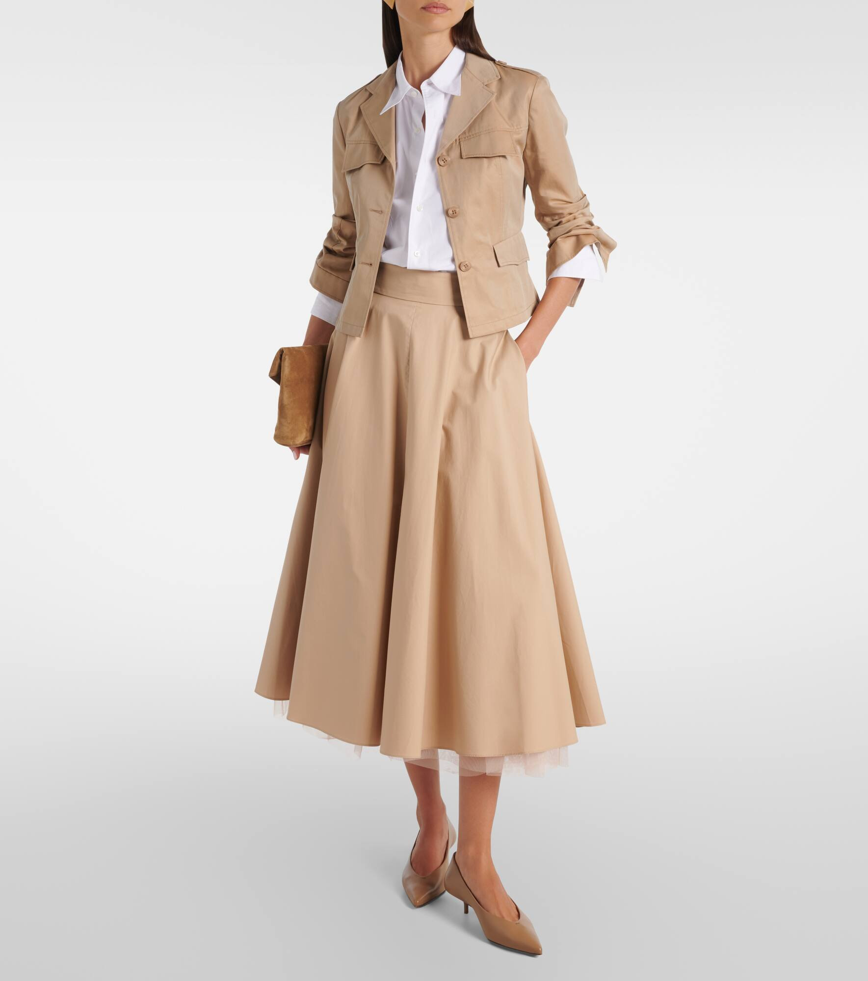 Luxury Layer cotton trench coat - 2