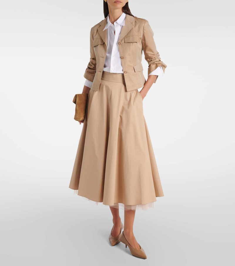 DOROTHEE SCHUMACHER Luxury Layer cotton trench coat outlook
