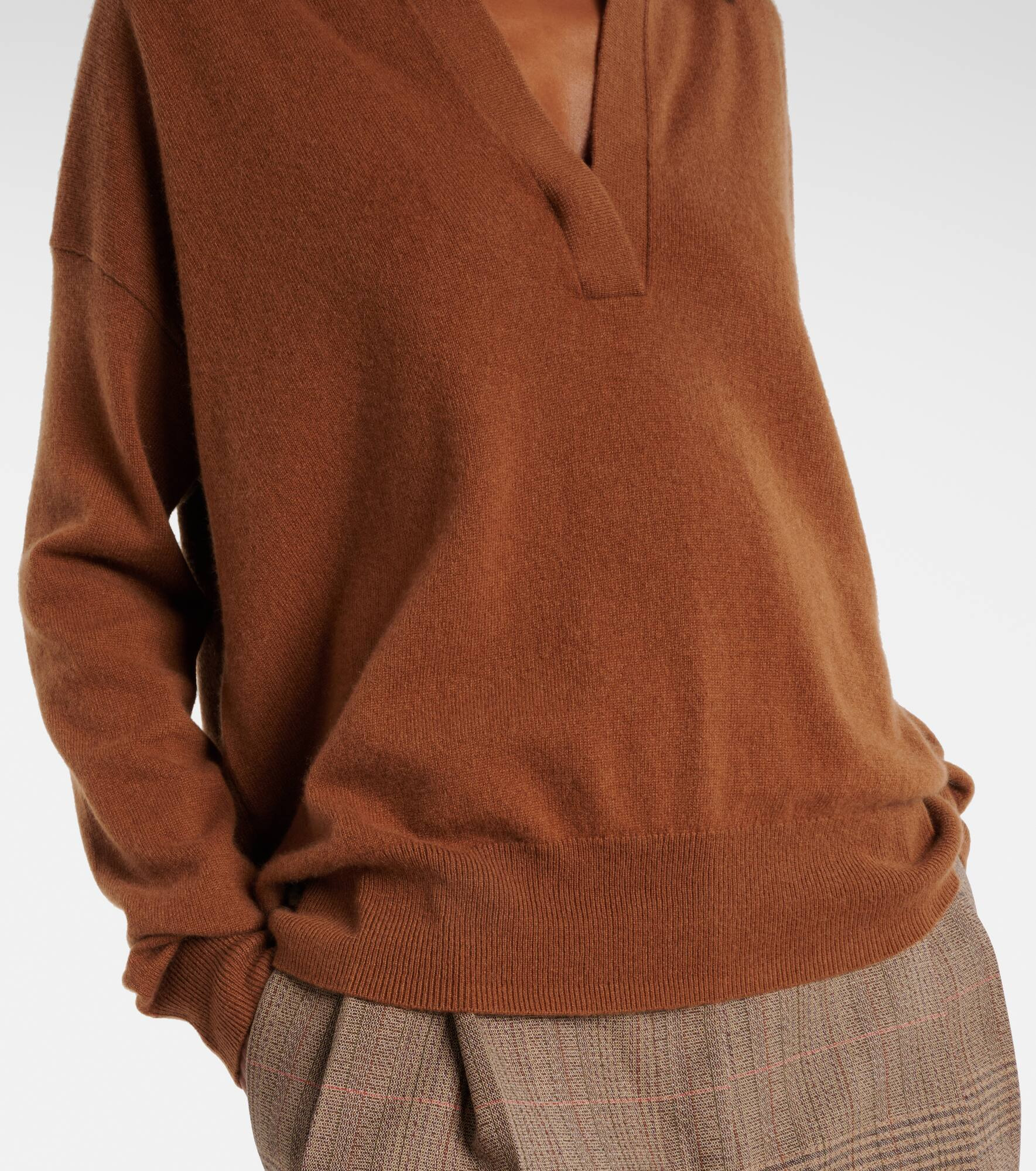 Zaq cashmere polo sweater - 5