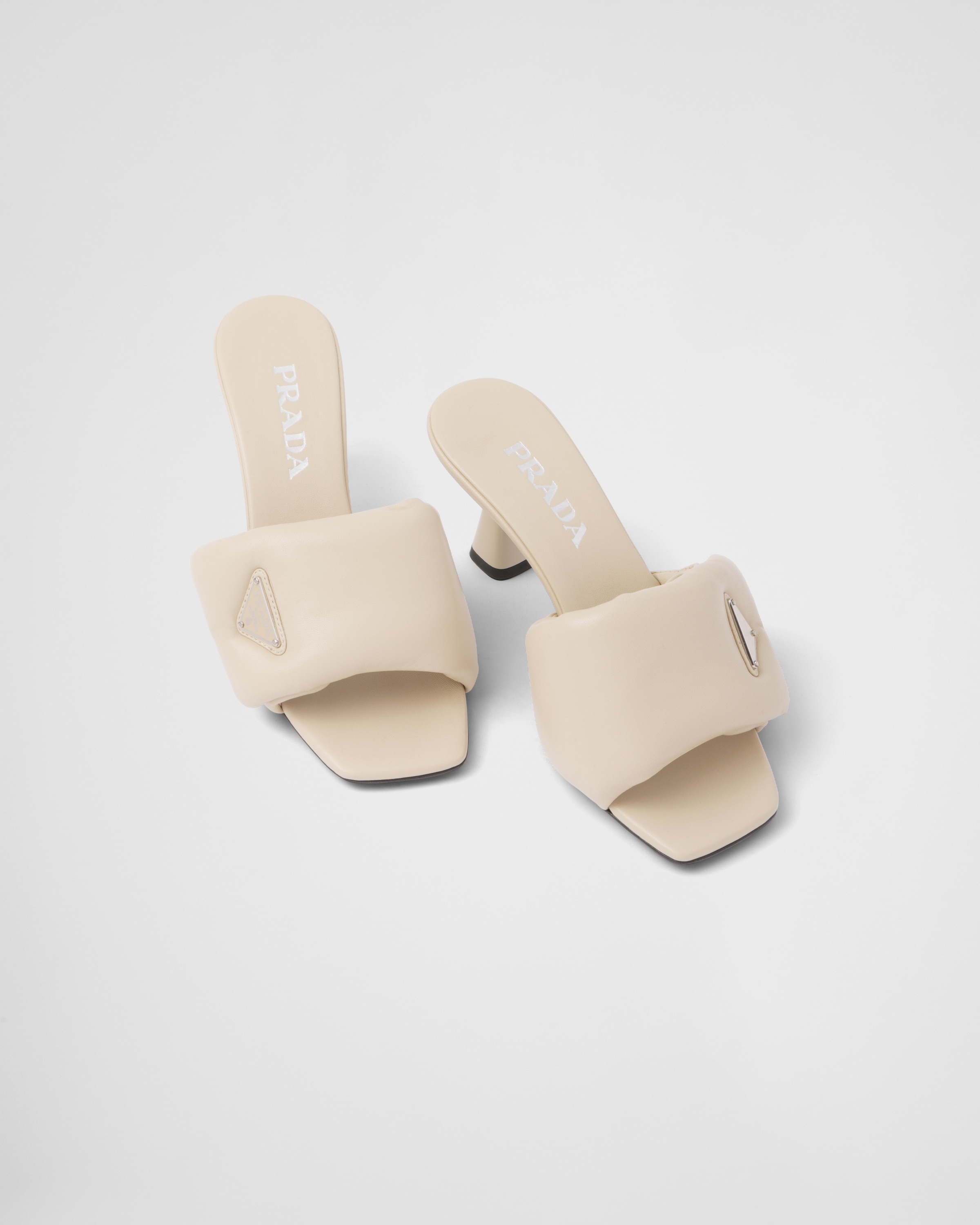 Soft padded nappa sandals - 4