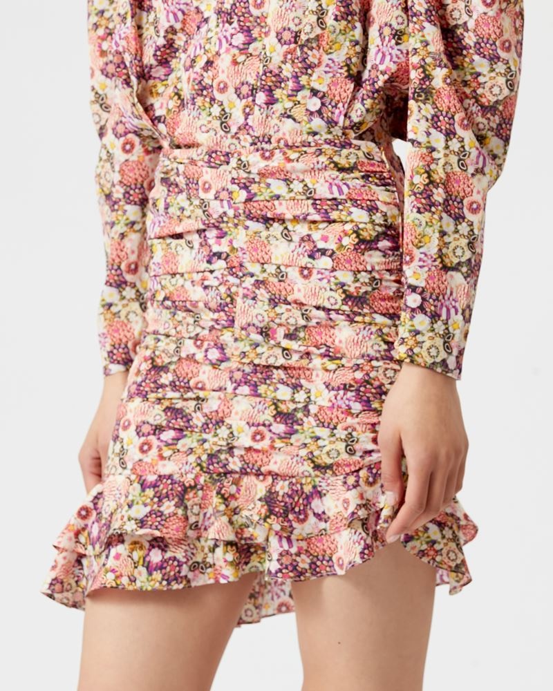 MILENDI FLORAL SKIRT - 3