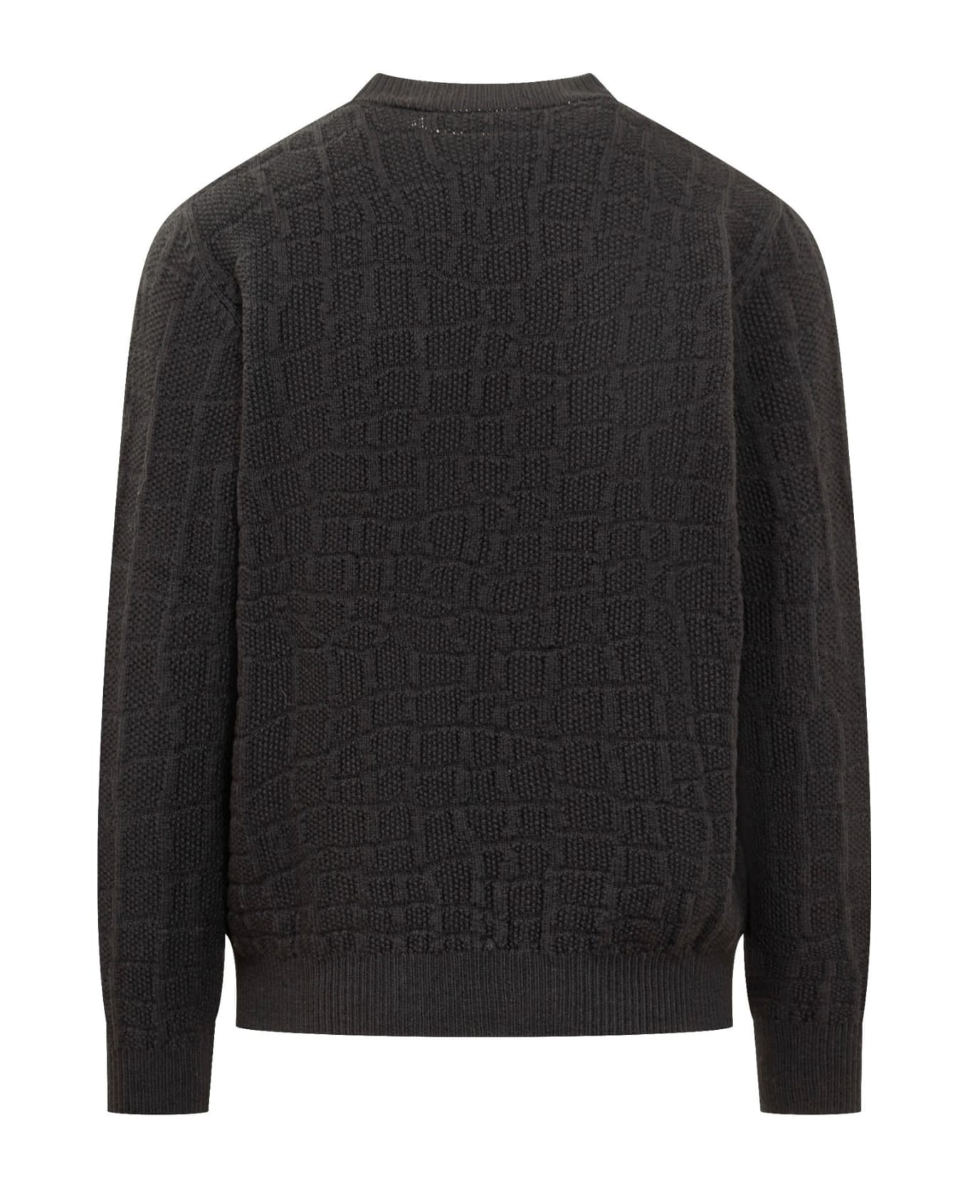 Crew-neck Wool Sweater - 2