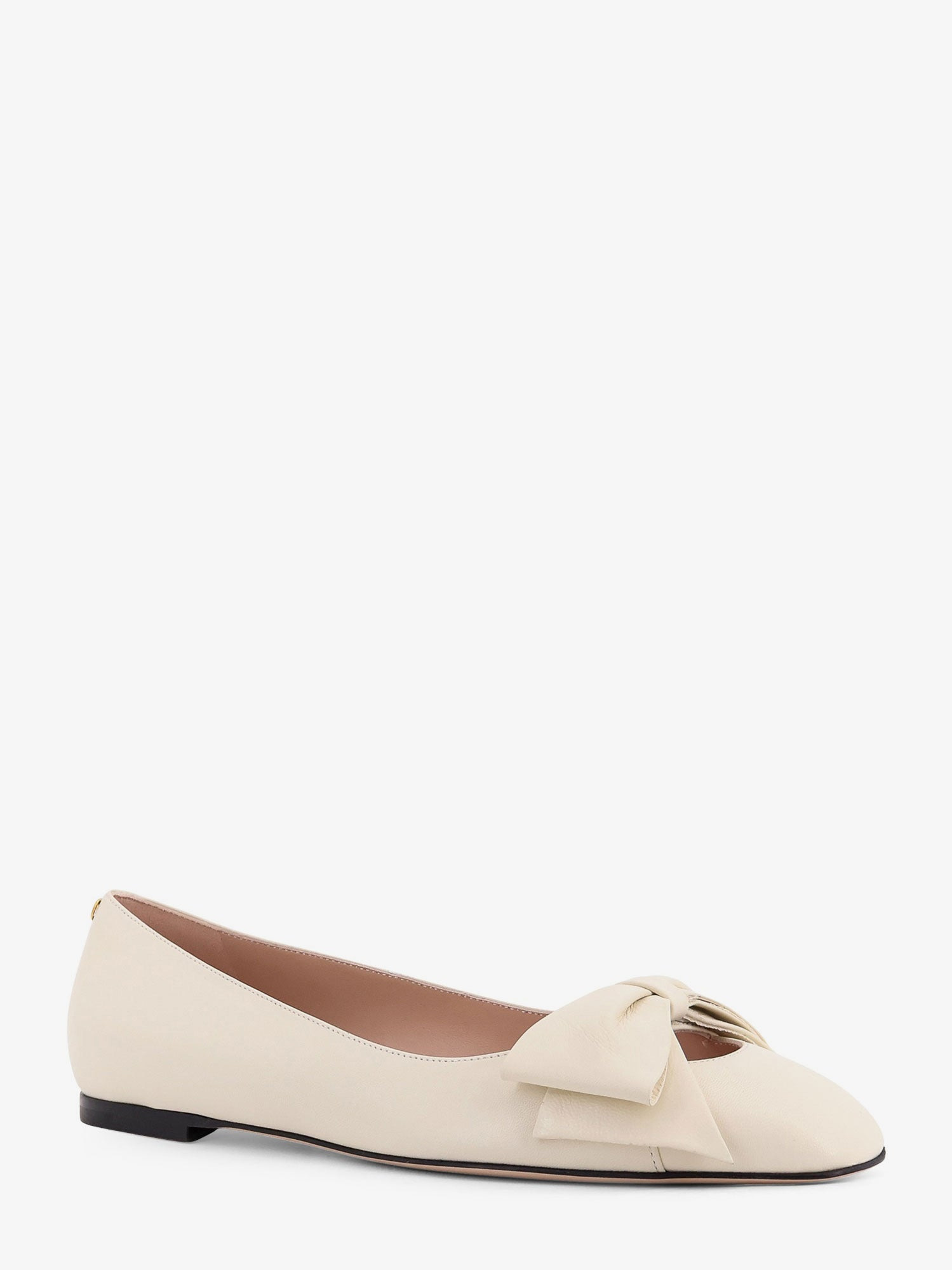 Leather Bowow Ballerinas - 3