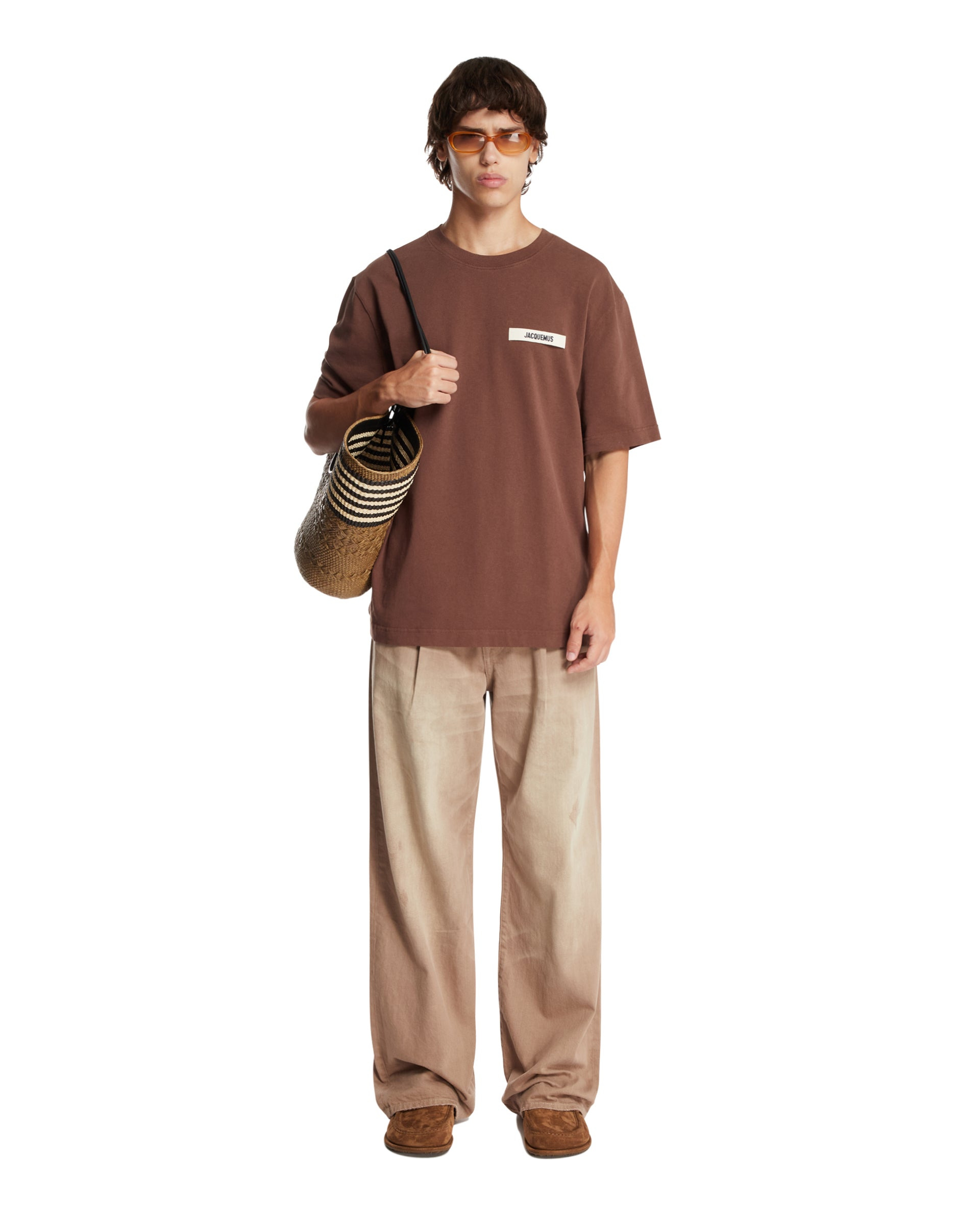 Brown Le T-Shirt Gros Grain - 2