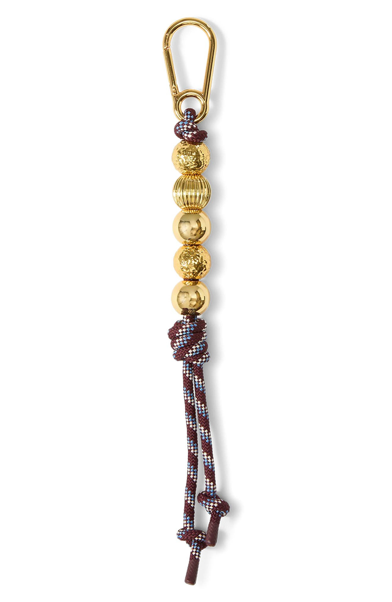Veronica Beard Paracord Bead Bag Charm in Raisin Multi at Nordstrom - 3