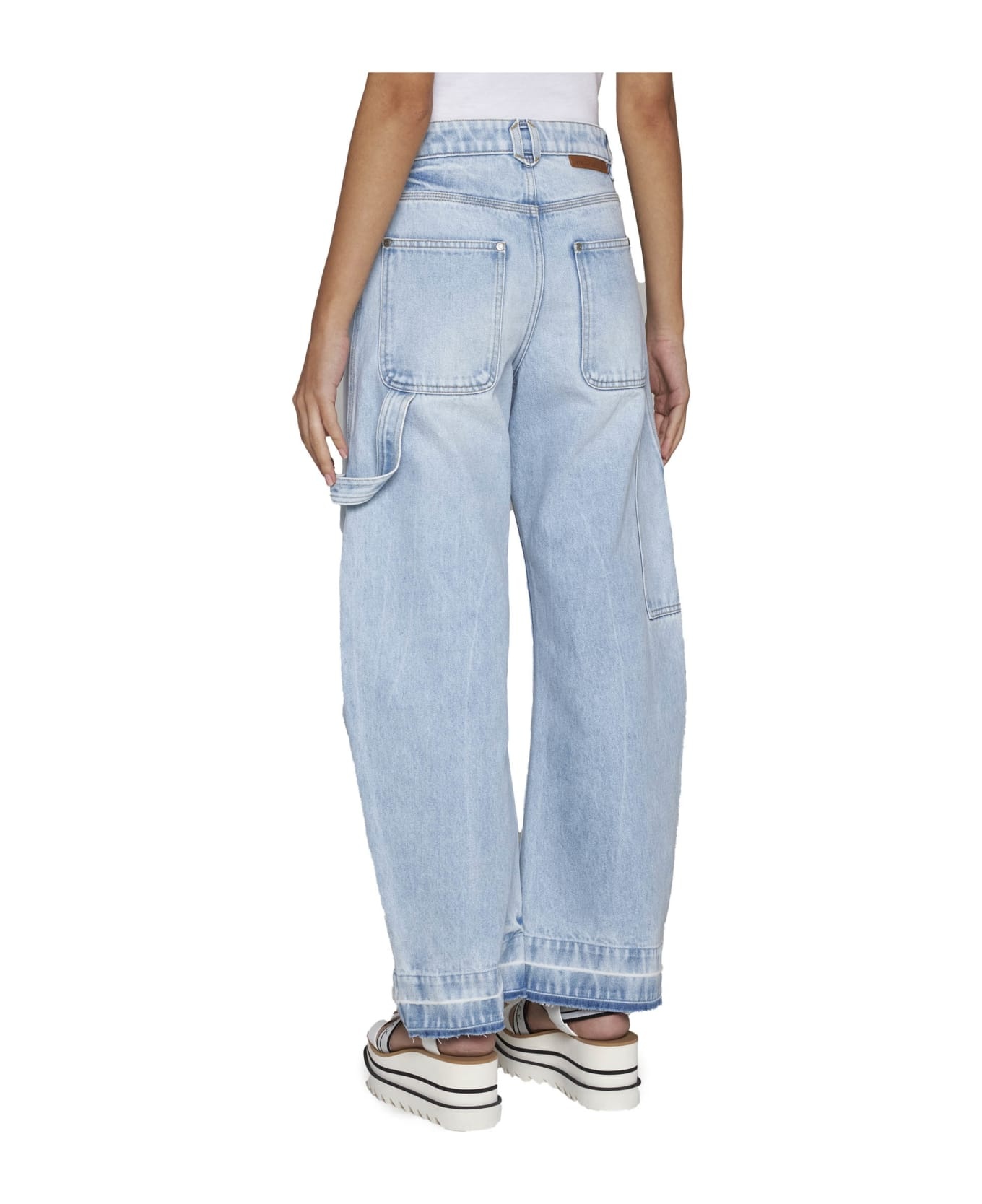 Banana Leg Utility Jeans - 4