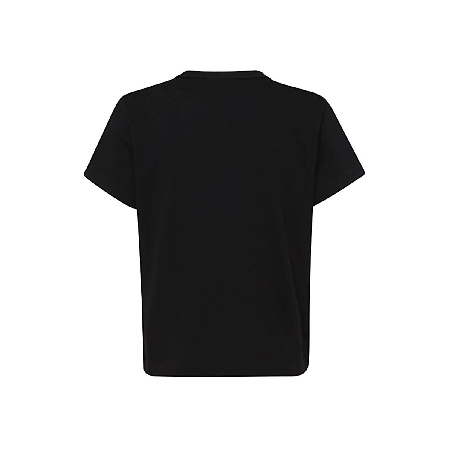 BLACK COTTON T-SHIRT - 2